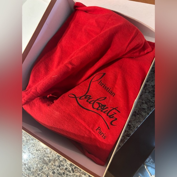 Christian Louboutin Macadamia 100 leather boots EU 37 - Picture 3 of 12